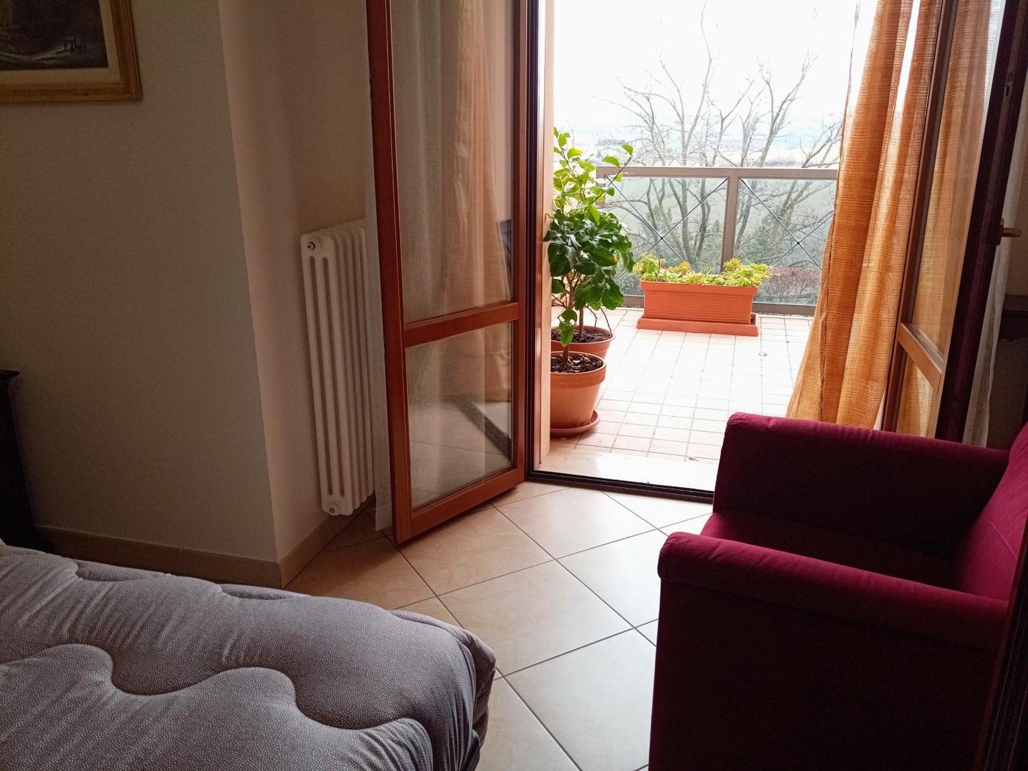 Appartamento Che Vista! Affittacamere Mombaroccio Dış mekan fotoğraf