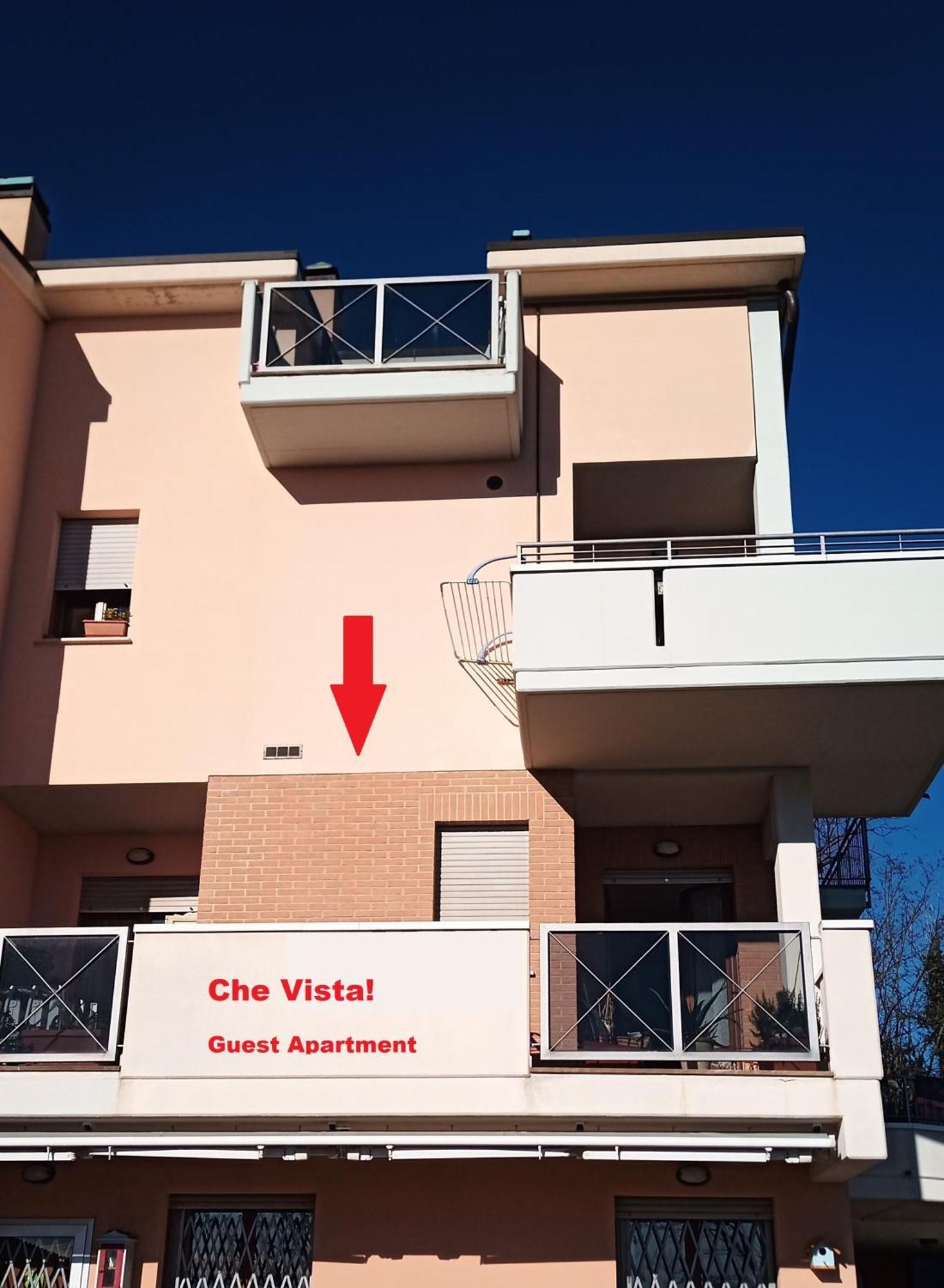 Appartamento Che Vista! Affittacamere Mombaroccio Dış mekan fotoğraf